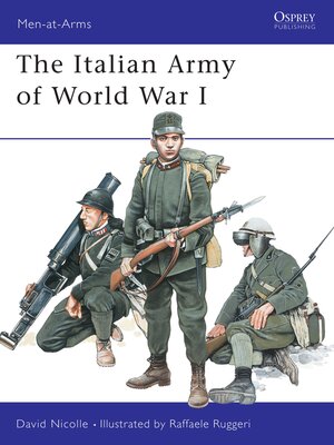 cover image of The Italian Army of World War I